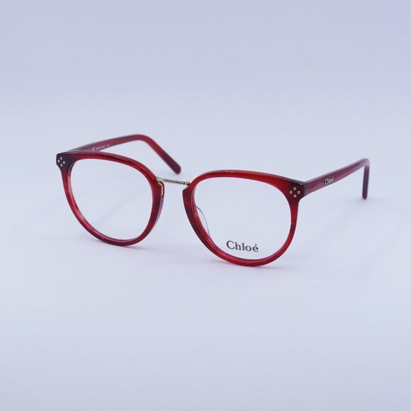 🕶️ New Chloe CE2690 606 Eyeglasses - Burgundy Frame 53mm - Picture 1 of 9